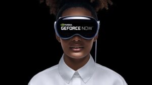 Nvidia GeForce NOW pre Apple Vision Pro