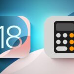 iOS 18 Kalkulačka