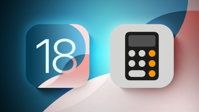 iOS 18 Kalkulačka