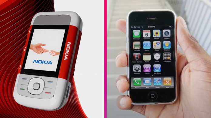 Nokia a prvý iPhone