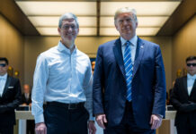 Tim Cook a Donald Trumo