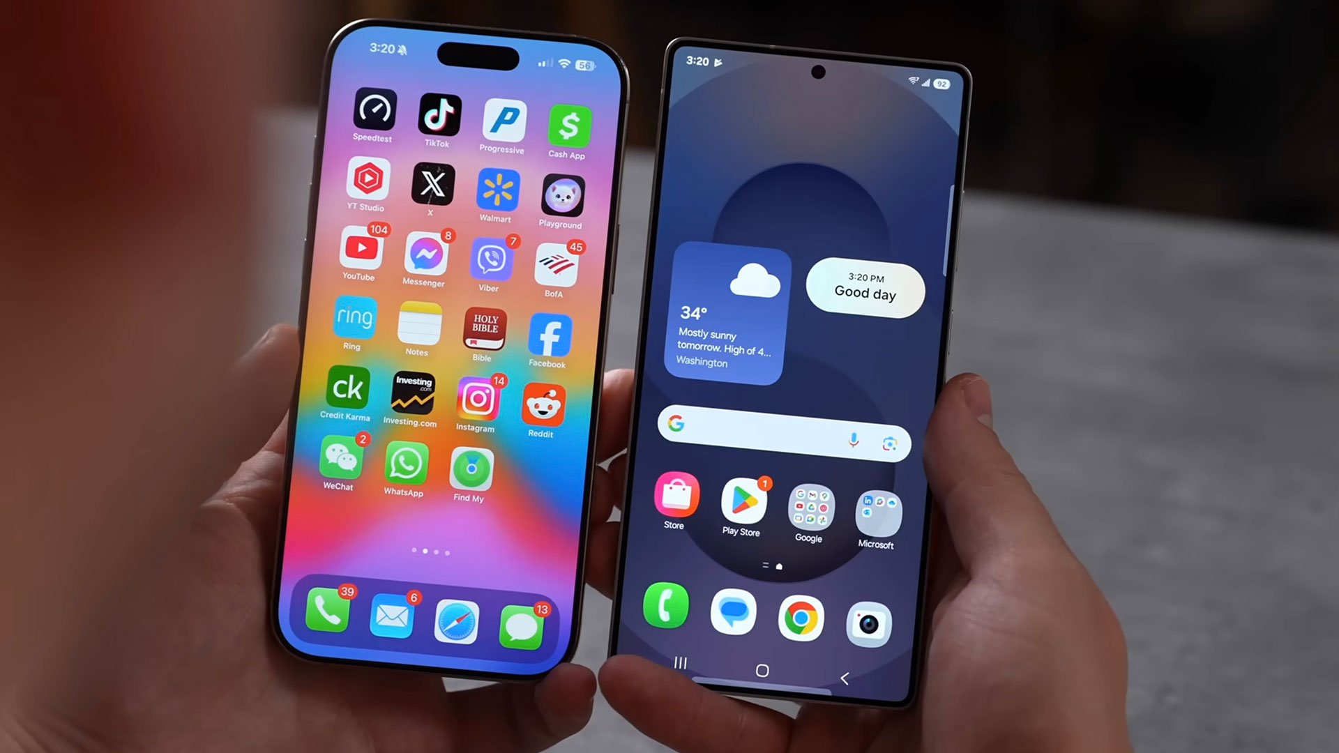 Samsung Galaxy S25 Ultra vs iPhone 16 Pro Max