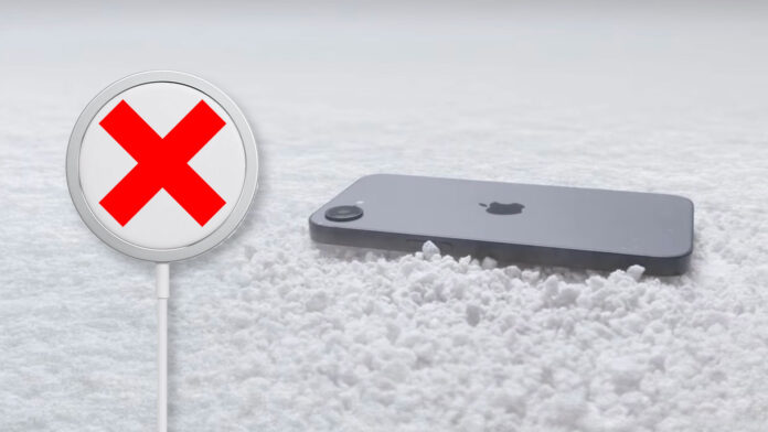 iPhone 16e magsafe