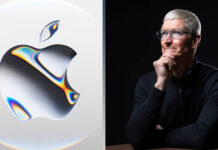 Tim Cook Apple logo