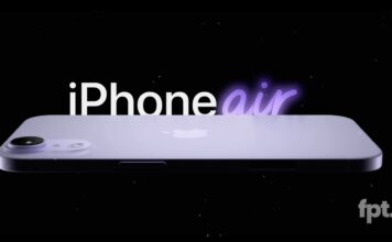 iPhone 17 Air koncept