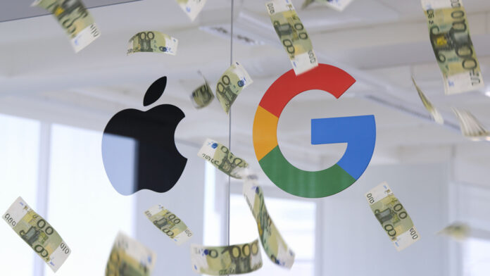 Apple Google peniaze