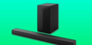 LG S60T soundbar