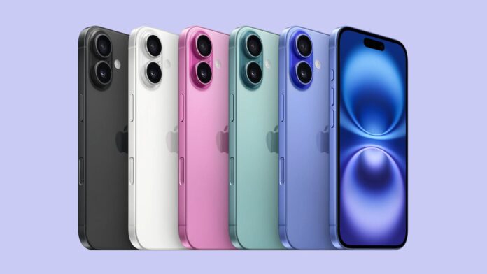 iPhone 16 vo všetkých farbách