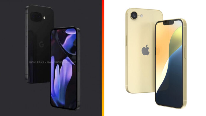 Google Pixel 9A vs iPhone SE 4
