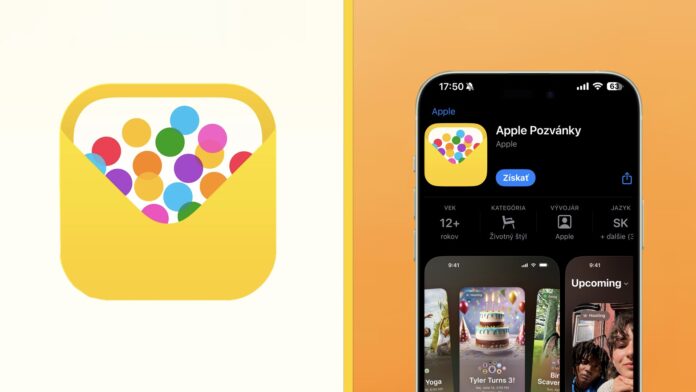 Aplikácia Pozvánky od Apple