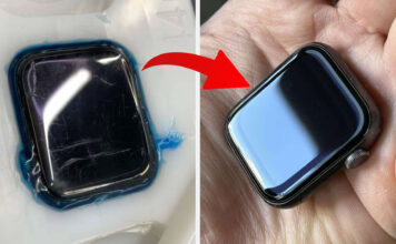 Apple Watch leštenie displeja