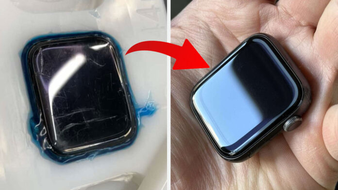 Apple Watch leštenie displeja