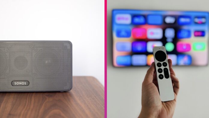 Sonos reproduktor a Apple TV