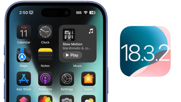 iOS 18.3.2