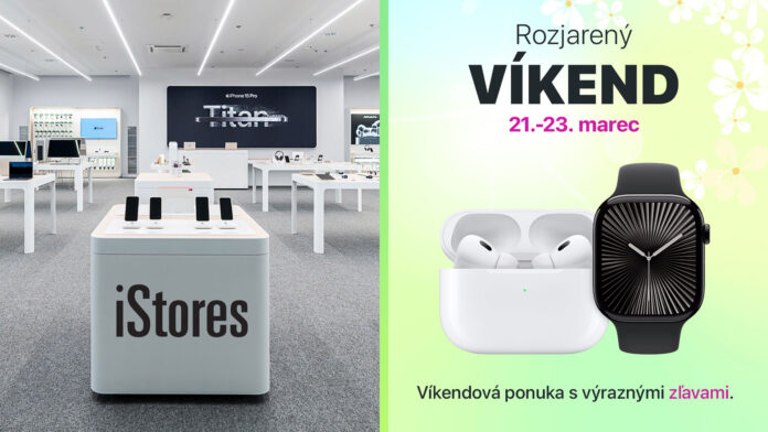 iStores rozjarený víkend