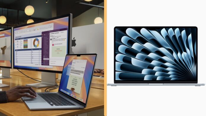 MacBook Air M4 podpora externých displejov