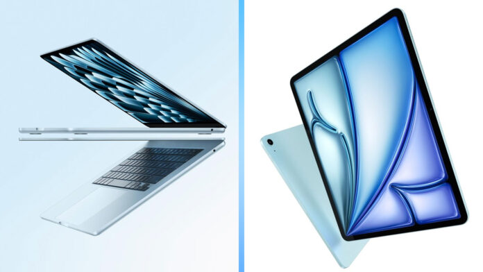 iPad a MacBook