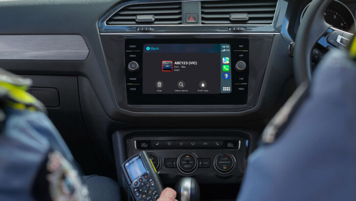 Apple Car Play austrália polícia