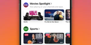 Aplikácia Apple TV pre iOS 18.4