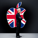 Tim Cook Apple Logo anglicko