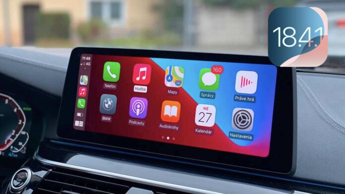 Apple CarPlay SvetApple iOS 18.4.1