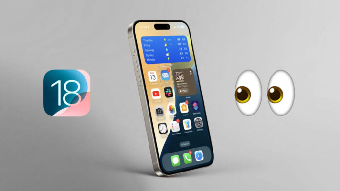 iPhone sledovanie očí