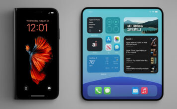 iPhone skladačka
