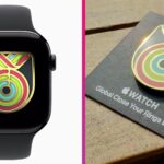 Apple Watch odznak Close Your Rings