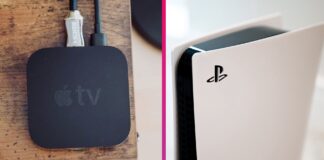 Apple TV 4K a PlayStation 5
