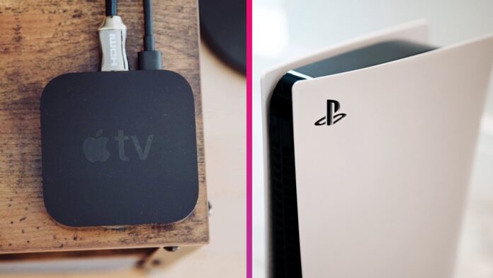 Apple TV 4K a PlayStation 5