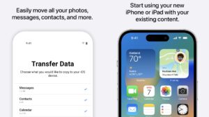 Aplikácia move to iOS 
