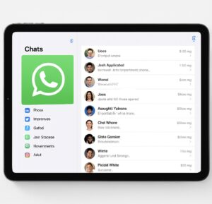 WhatsApp pre iPadOS