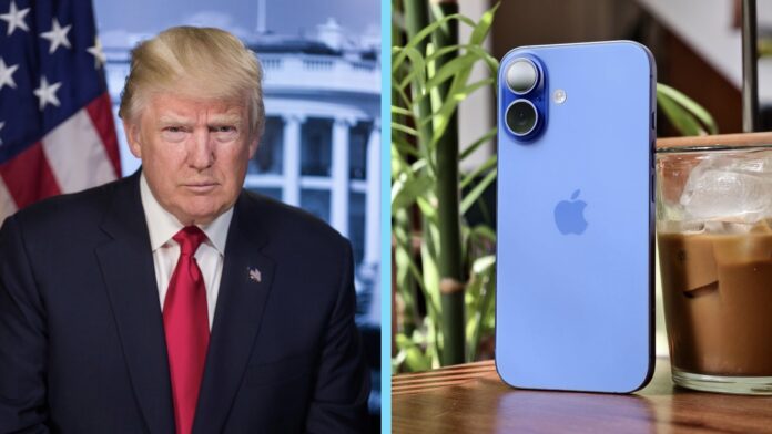 Donald Trump cena iPhonov