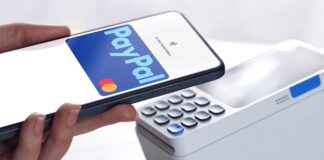 PayPal bezkontaktné platby