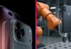 Robotická ruka na výrobu iPhonov