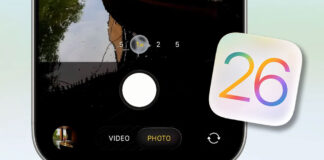 iOS 26 kamera