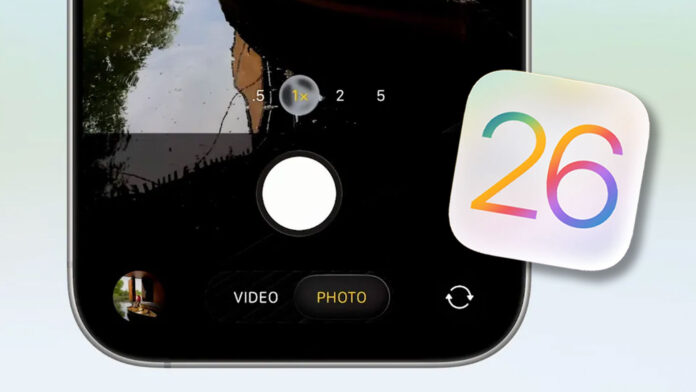 iOS 26 kamera