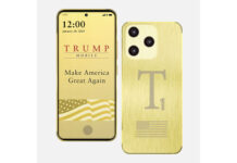 Donald Trump smartfón T1
