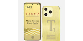 Donald Trump smartfón T1
