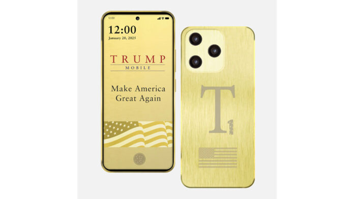 Donald Trump smartfón T1