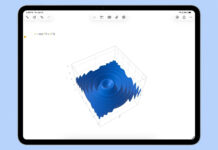 iPad 3D graf