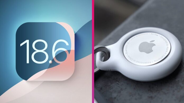 AirTag 2 v kóde iOS 18.6