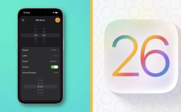 iOS 26 budík