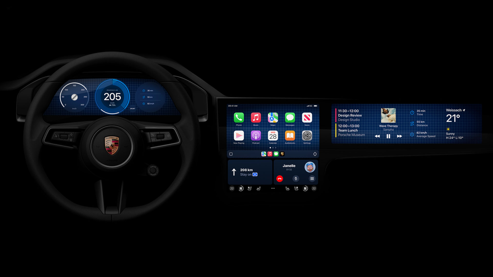 Porsche carplay ultra