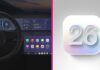 iOS 26 aktualizácia CarPlay