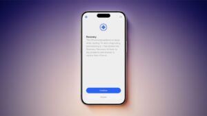 iOS 26 iPhone restore