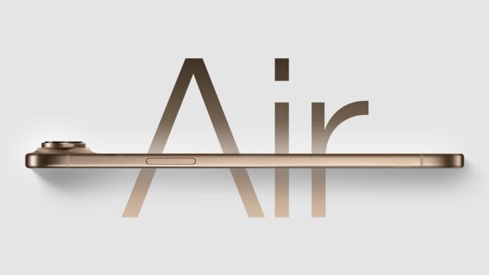 iPhone 17 Air koncept