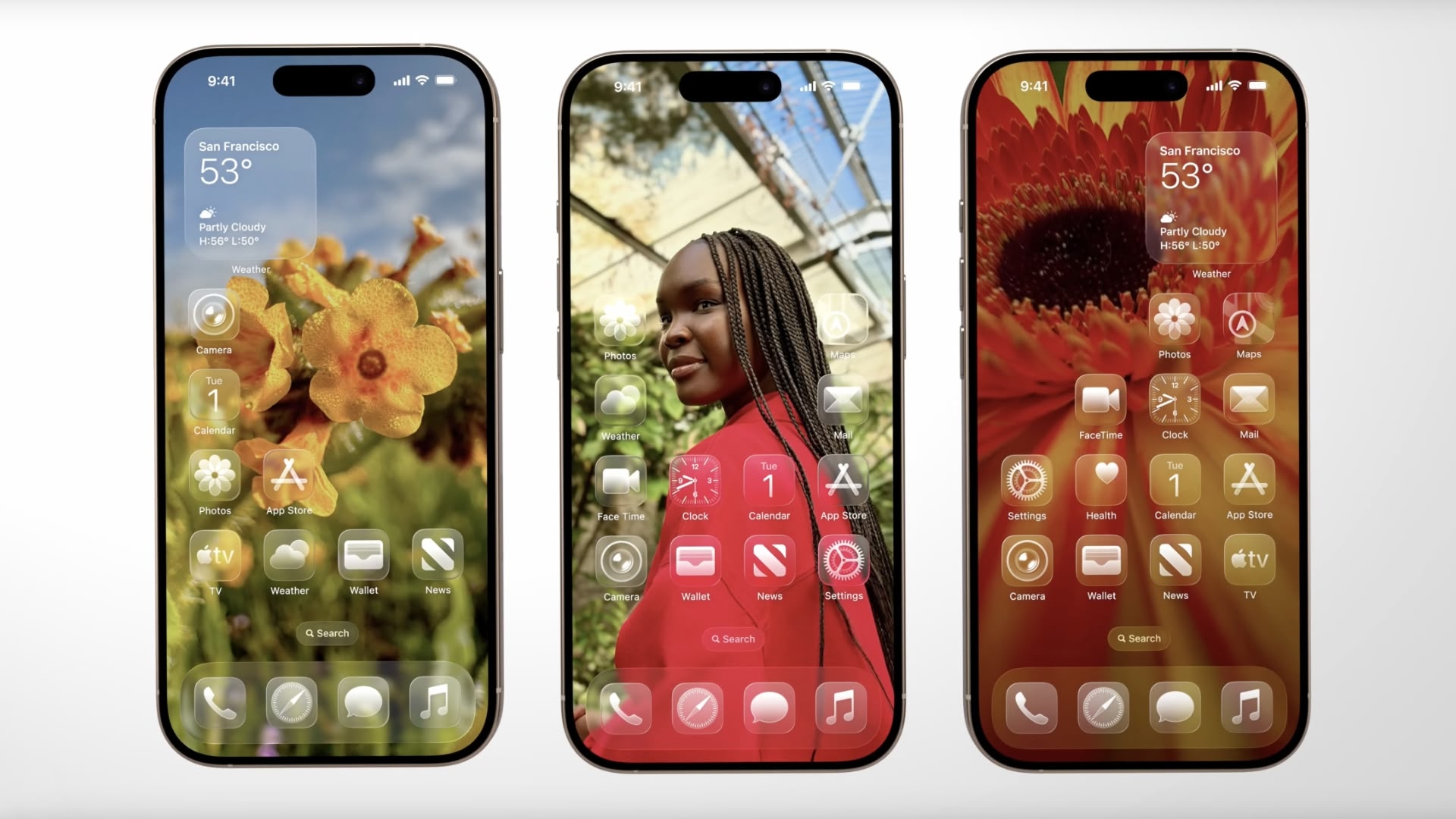 iOS 26 clear look