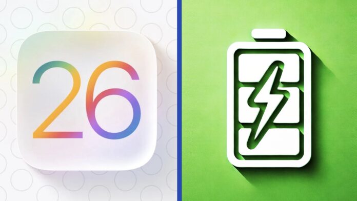 iOS 26 režim batérie