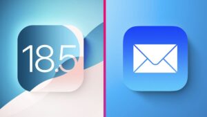 iOS 18.5 mail